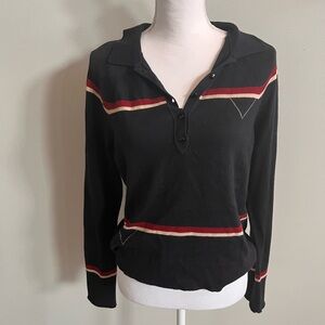 Women's Kenneth Cole‎ Retro/Bintage Collared Sweater. Size Large.
